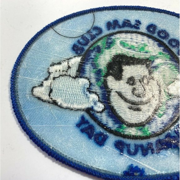 Good Sam RV Club Clean Up Day Patch Embroidered Vintage Souvenir 4" Across - Picture 6 of 7